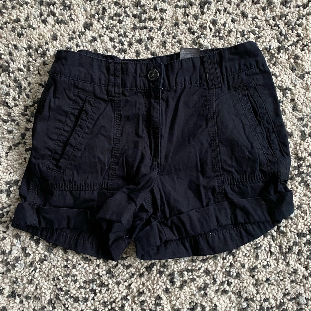 H&M Black Utility Short